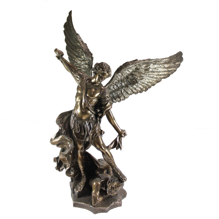 Archangel Michael Prince of Angels Bronze Figurine Extra Large - Notbrand