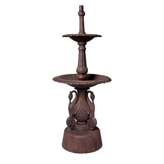 Ibis Cast Iron Garden Fountain - Serene Home Creation