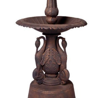 Ibis Cast Iron Garden Fountain - Serene Home Creation