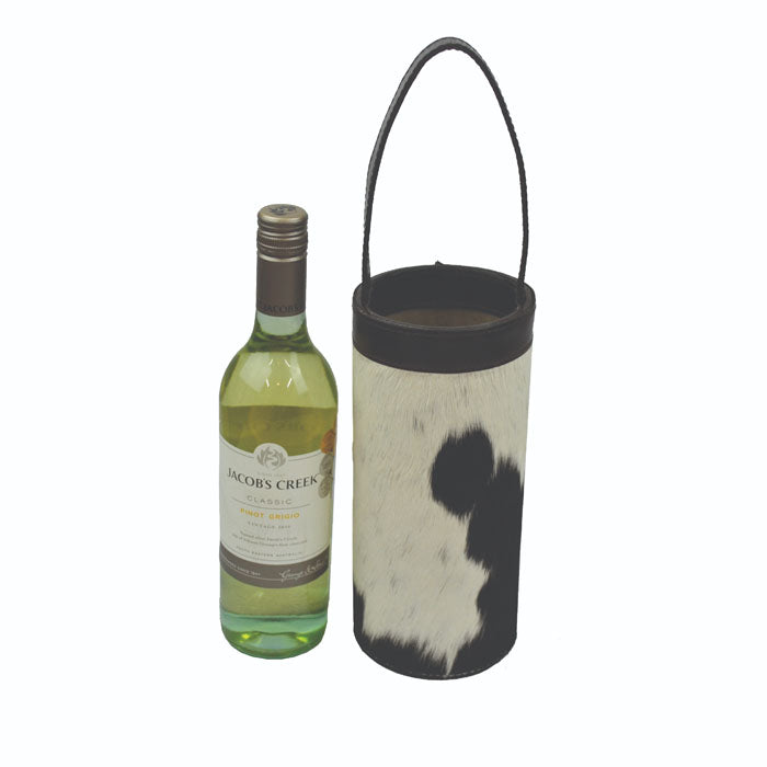 Incandesce Fur Leather Single Wine Holder