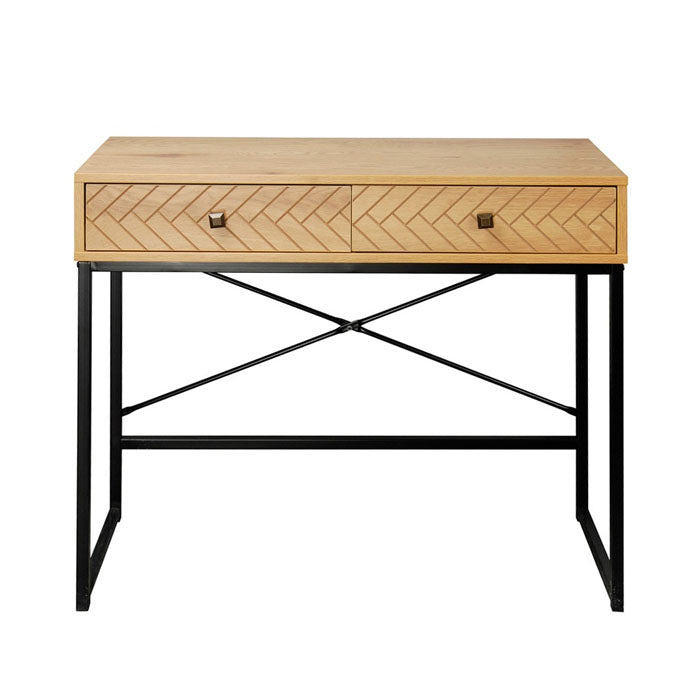 Myriam Herringbone Pattern Console Table - Serene Home Creation