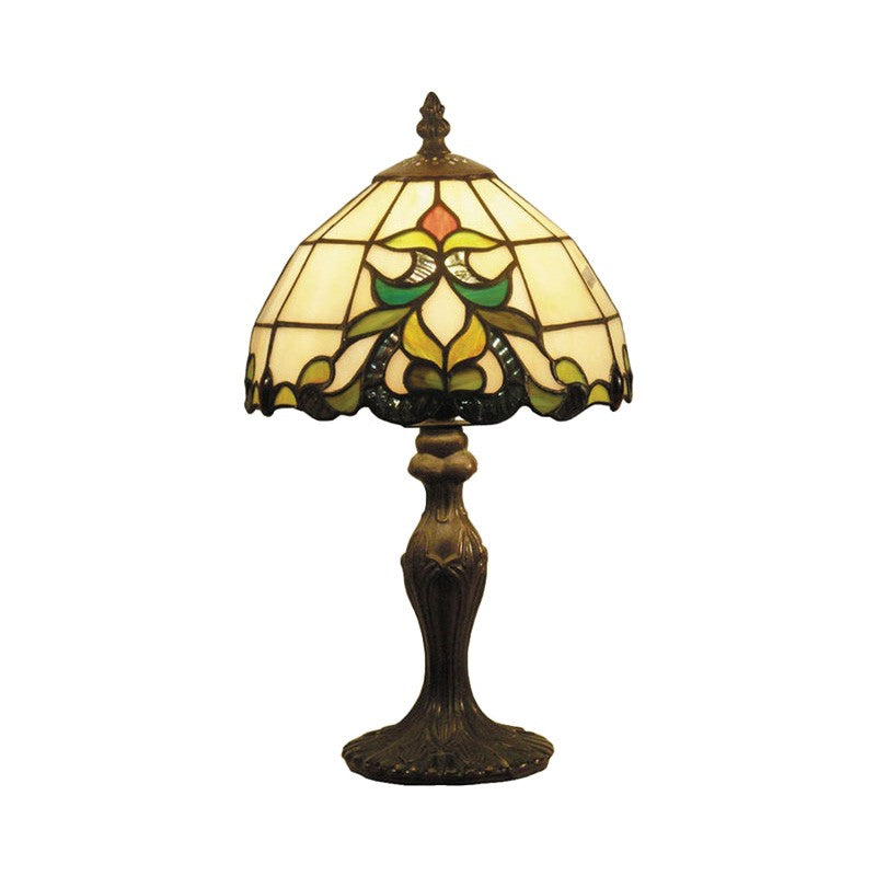 Saros Tiffany Style Table Lamp - Serene Home Creation