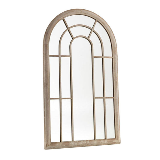 Tracey Metal Frame Garden Window Mirror - Serene Home Creation