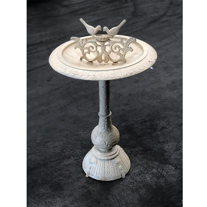 Twin Birds Cast Iron Bird Bath - Serene Home Creation