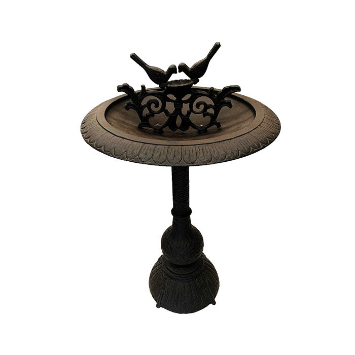 Twin Birds Cast Iron Bird Bath - Serene Home Creation